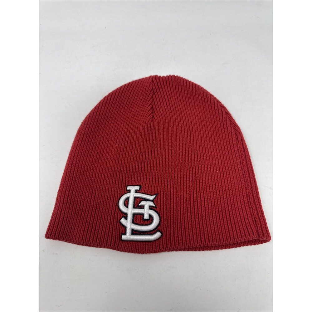 St Louis Cardinals Knit Beanie Hat Embroidered Logo Vintage MLB One Size